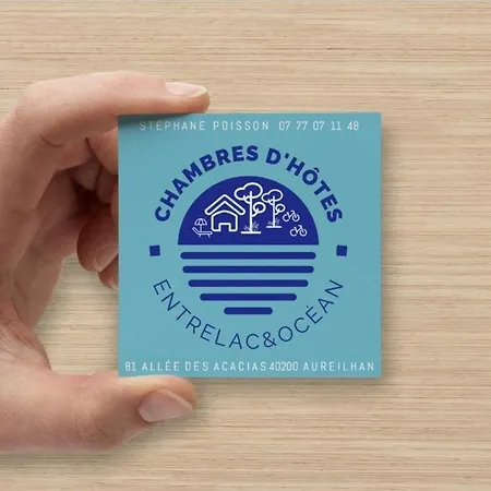 EntreLac&Océan1 - chambre d'hôtes chez l'habitant, Entrée et terrasse privée- cyclotouristes bienvenue Quarto em Acomodações Particulares *